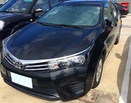 自售 2014 豐田 Toyota Altis 1.8 經典 黑 定速/中控螢幕/國民神車/二手車/車況好/里程低