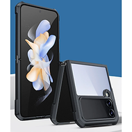 Ốp Lưng Chống Sốc Cho Samsung Galaxy Z Flip 6 , Z Flip 5 , Z Flip 4 , Z Flip 3 Mặt Lưng Trong Suốt B