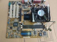 ASUS華碩 P4S800-MX 478主機板+CPU 露天二手3C大賣場 品號 3922
