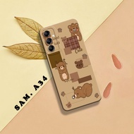 Case hp - Samsung A34 - Casing hp - Samsung A34 - ELZORA._ID - Cute Motif Case - Aesthetic Fashion C