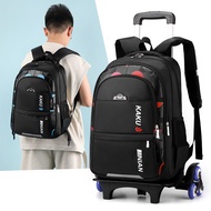 Can Be Pulled Up The Stairs School Bag 6 Wheels