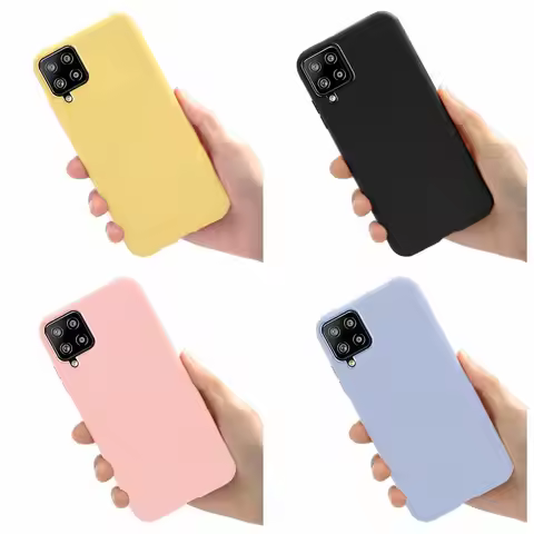 For Samsung Galaxy M62 Full Cover Silicone Phone Case For Samsung Galaxy F62 F12 2021 M 12 M 62 SM-M