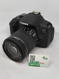 新淨 激平 Canon EOS 700D 連  EFS 18-55mm IS 反屏 相機  wifi  連拍 追星 not r50 r100 800d