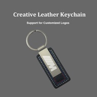 BMW M Leather Keychain