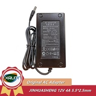 Genuine JINHUASHENG RS-04/12-S335 12V 4A 48W AC Adapter Charger Power Supply