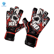 ถุงมือโกล์H3 รุ่นROBO3 แท้100% มีfinger safe 5นิ้ว ถุงมือผู้รักษาประตูฟุตบอล H3 ถุงมือผู้รักษาประตู