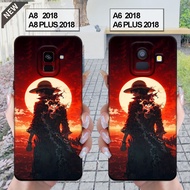 Samsung A6 2018 Case | A6 PLUS 2018 - Samsung A8 2018 | A8 PLUS 2018 _Clear black silicone casing