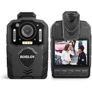 BOBLOV KJ25 1080p Camcorder, Support 13Hrs Recording, Body Camera provided Night Vision, Hiking, Wal
