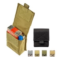 Outdoor Airsoft Combat Military Molle Pouch Tactical Single Pistol Magazine Pouch Flashlight Sheath