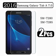 Packs) Tempered Glass For Samsung Galaxy Tab A 7.0 2016 SM-T280 SM-T285 Screen Protector Tablet Film
