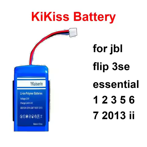 Battery High-Efficiency AEC653055-2P FLIP6 AEC653055-2S 1300-7700mAh For Jbl Flip 3SE For Essential 