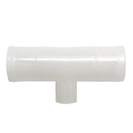 6pcs Bird Drinker PVC Tee Fittings 20mm Plastic Livestock Drinking Tee Connector for Chicken Water D