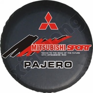 Thickened Mitsubishi 14 or 15 or 16 inch or 17 Spare Tire Cover Car Styling 4WD SUV Spare Wheel Cove