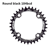 Deckas 104BCD Round Narrow Wide Chainring MTB Mountain bike bicycle 104BCD 32T 34T 36T 38T crankset 