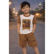 Tung Tung Tung Sahur Character T-Shirt Boys Clothes Boys Suit Tung Tung Sahur