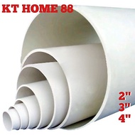 WWW UPVC White Pipe for water plumbing 2" to 4"