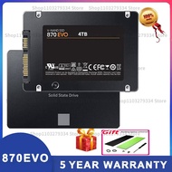 870 EVO SSD 1TB 2TB 4TB Internal Solid State Disk HDD Hard Drive SATA3 2.5 inch For Laptop Desktop PS5 PC MLC disco duro