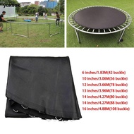 yuksok Premium Trampoline Pad Replacement with Elastic Mesh for 12ft or 14ft Round Trampolines Indoo