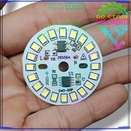 TERBARU!!! PCB Allumunium Lampu Round LED SMD 2835 Putih 10.000hrs AC 220V Super Terang Seperti Phil