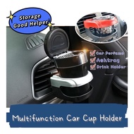 【Car Holder Helper】Universal Multifunction Car Cup Holder Drink Holder Perfume Holder (Car Stand Hol
