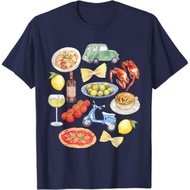 Italy Aesthetic Watercolor Vibes Graphic T-Shirt