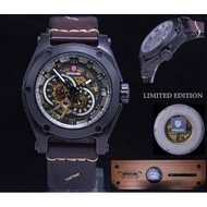 Jam Tangan Pria Expedition 6679 Original Tali Kulit Automatic