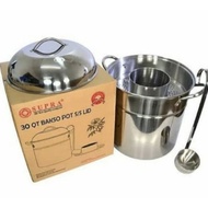 Supra 30 Qt stainless steel meatball pot Supra meatball pot/ steamer pot