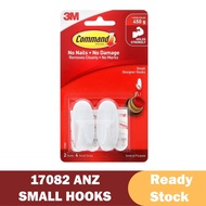 3M Command - 17082ANZ Small Designer Hooks 2PC (2HK &amp; 4ST)