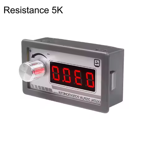 Digital Display Potentiometer 1K 5K 10K 20K 100K Ohm Variable Resistor DC 6-30V For Controller For F