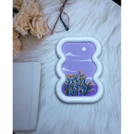 White Cement Tray Product Display