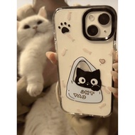 Fish Love Cat Fancy Casing iphone 17 Pro Max Xr 11 12 14 13 15 Plus 16E 16 Plus 17 Air Casing Tk3