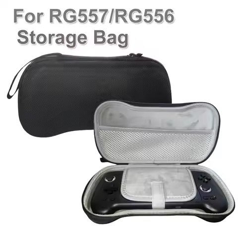 Protective Carrying Bag For Anbernic RG557/RG556 Handheld Console Shockproof Large Storage Bag Box F
