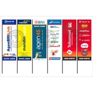 Promo Bendera umbul umbul agen brilink custom Limited