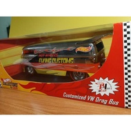 Hot Wheels Customized DRAG BUS HW FLYING CUSTOMS HW RED LINE CLUB 1/18