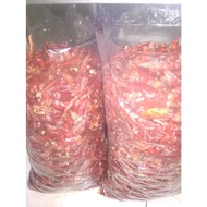 MERAH Imported Dry Chili, Red Teja Cayenne Pepper 1 kg Imported Guaranteed Spicy, Without Stem
