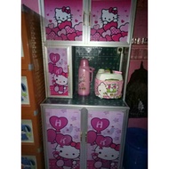 Hello kitty motif shelf stickers etc