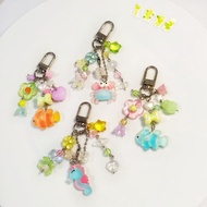 GANTUNGAN KEYCHAIN BEADS | Fish Keychain (Fish Hanger) | TRINKETS UNIQUE SEA FISH BEADS | Wear Beads