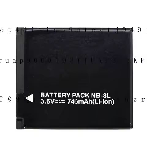 zh NB-8L 740mAh 3.6V NB8L Rechargeable Battery For Canon PowerShot A3300 A3200 A3100 A3000 A2200 A12