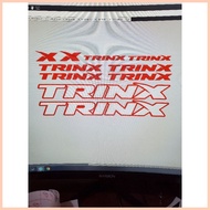 ☇◑ ♂ ❃ trinx bike sticker set