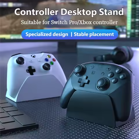 Gaming Controller Stand for Switch Pro / Xbox One Plastic Gamepad Desktop Joystick Holder for Switch
