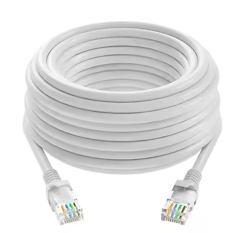Network Cable Gigabit Twisted Pair Cat6 Computer Broadband Router Monitoring Over6-Category 20-Meter