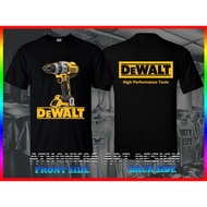 New S-5XL DEWALT Shirt DCD991P2 20V MAX XR 3 Summer Fashion