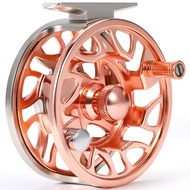 Sougayilang Fly Fishing Reel 5/6 Fly CNC Casting Fly Fishing Reel ลากสูงสุด 11 กก.ตกปลา Pesca