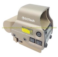 真品 Eotech EO-tech EXPS3 EXPS-3 早期LOGO 內紅點快瞄鏡 TAN 沙金色 MARSOC 
