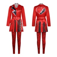 Descendants 5 Dark Wonderland cos Red Queen Red Princess Costume Little Red cosplay Halloween anime