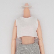 [ในสต็อก] DLBell แฮนด์เมด Blythe เสื้อผ้าเสื้อกล้ามและสีเทากางเกงลูกอมสีเสื้อกั๊กสั้นชุดลำลองสำหรับตุ๊กตาบาร์บี้ Blyth 16ตุ๊กตา