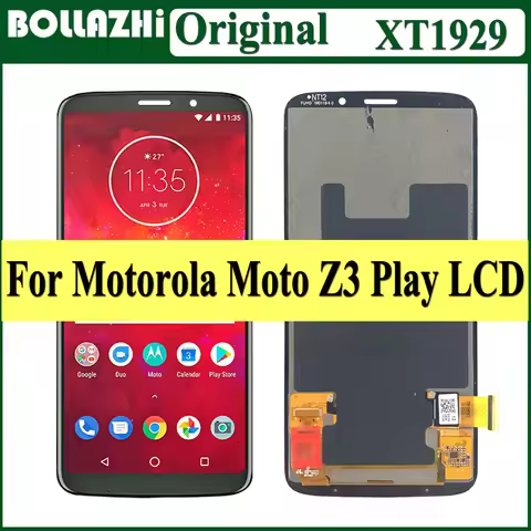 Original LCD 6.01" For Motorola Z3 Play LCD Display Touch Screen For Moto Z3 Play XT1929 Display LCD
