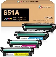 651A Toner Cartridge Replacement for HP 651A CE340A CE341A CE342A CE343A Ink Cartridge for HP Laserj