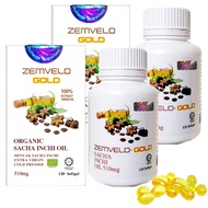 ❤️Official Store❤️ Zemvelo Gold Sacha Inchi Oil 120 Softgels x 2 Bottles ★ Free Shipping ★ DND369
