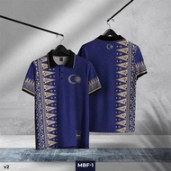Baju Polo Bersaiz Besar untuk Lelaki Baju Batik Lelaki dan Wanita Lengan Pendek Slim-Fit Kolar Jersi
